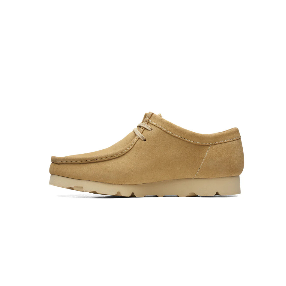 Buy Clarks Wallabee GTX derby lace-up in beige suede | Krewsa South Africa