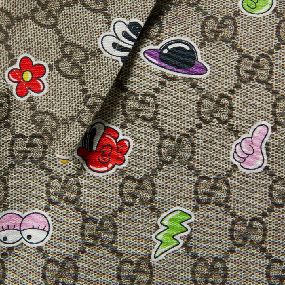 Buy GUCCI COTTON POPLIN SHIRT WITH PRINT | Krewsa South Africa