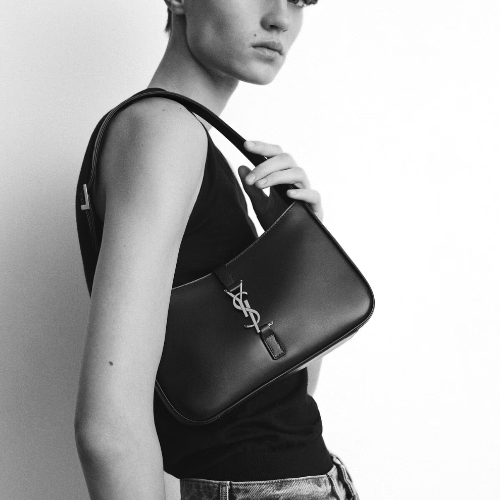 Yves Saint Laurent LE 5 À 7 in smooth leather