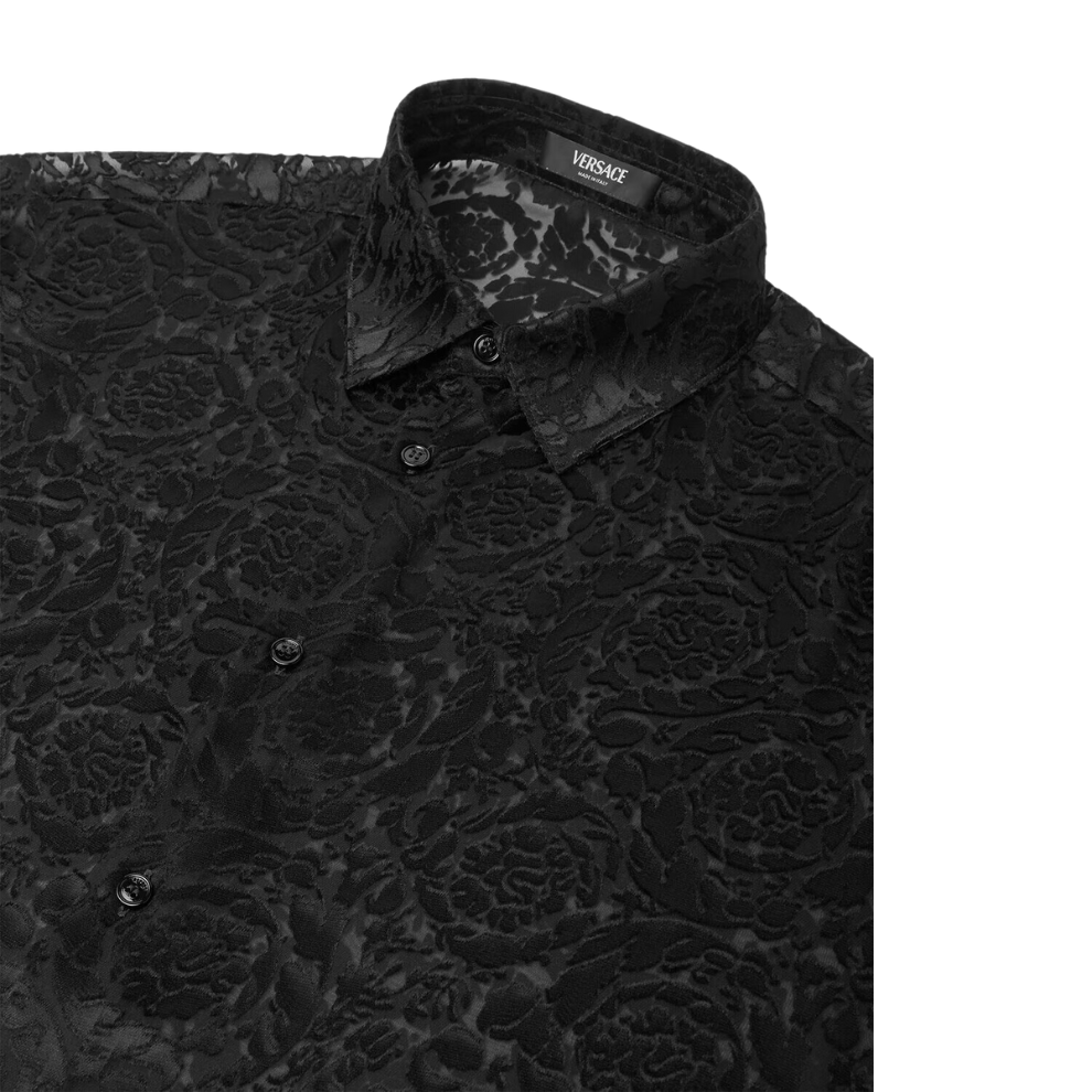 Buy VERSACE BAROCCO DEVORÉ SILK SHIRT | Krewsa South Africa