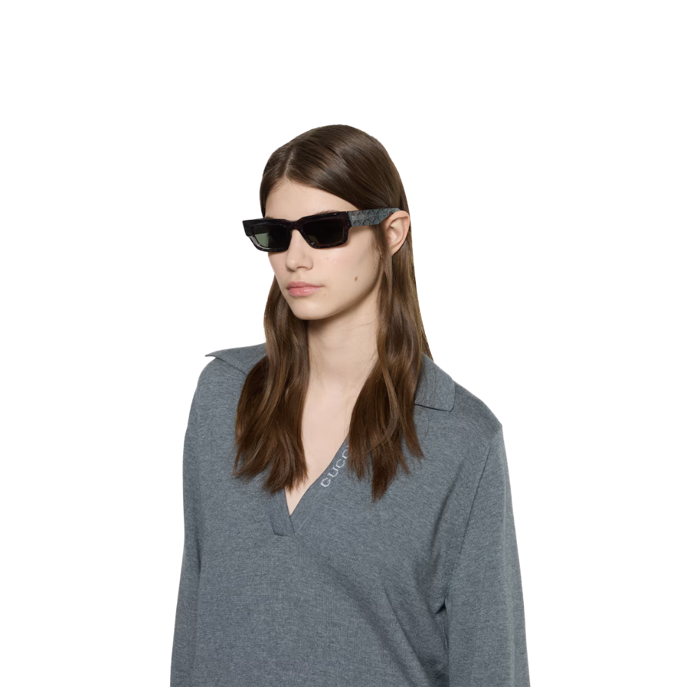 Buy Gucci Santos Rectangular frame sunglasses | Krewsa South Africa