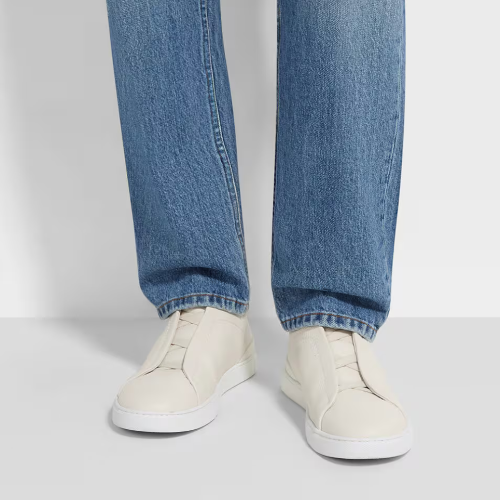 Buy ZEGNA White Deerskin Triple Stitch™ | Krewsa South Africa