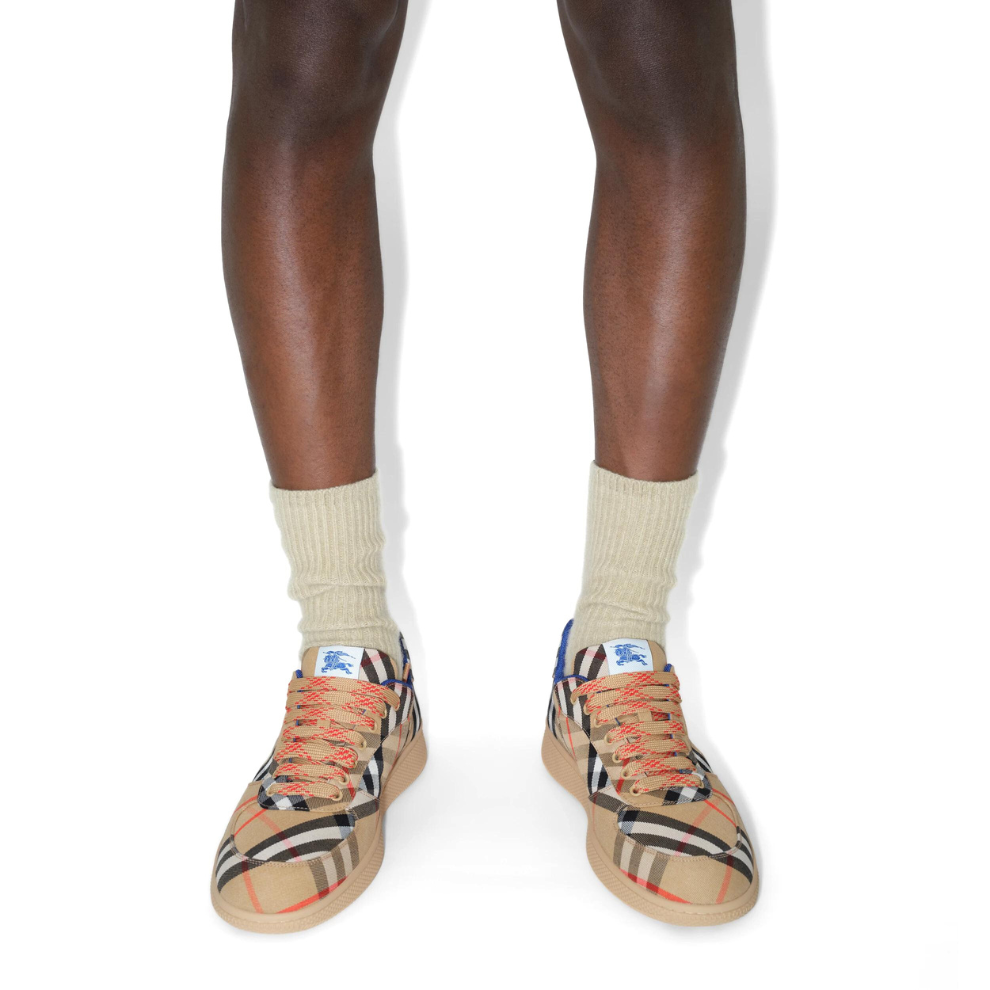 Buy Burberry Box checked sneakers | Krewsa South Africa