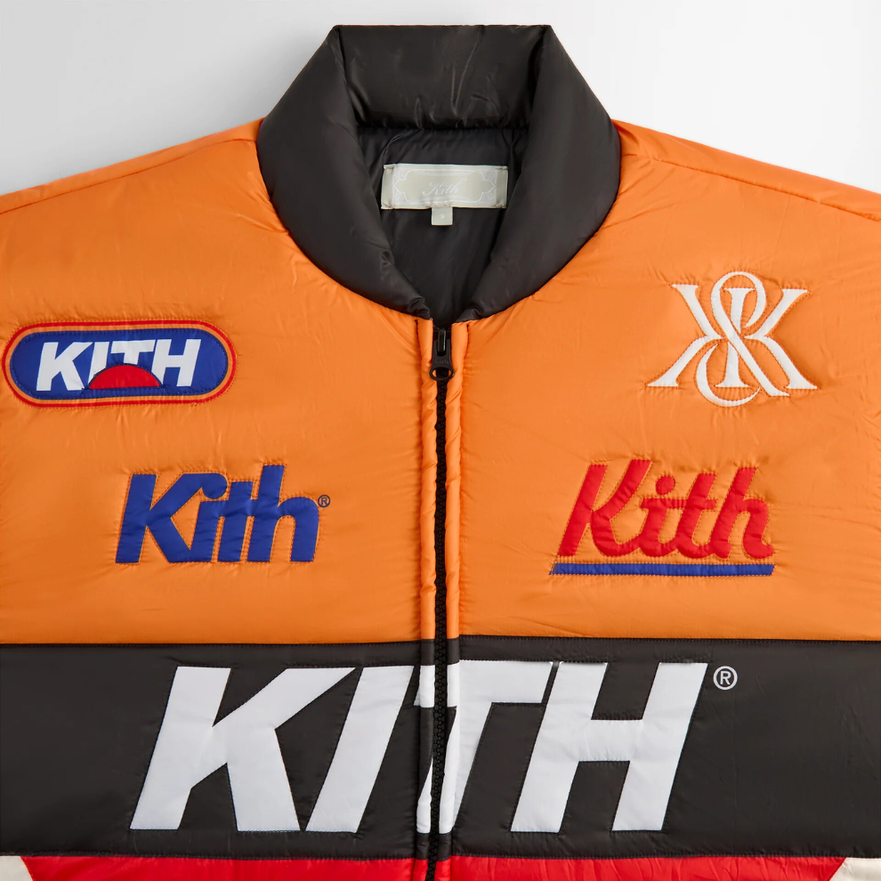 Buy Kith Full Zip Brixton Puffed Shirt Jacket 'Sandrift' | Krewsa South Africa