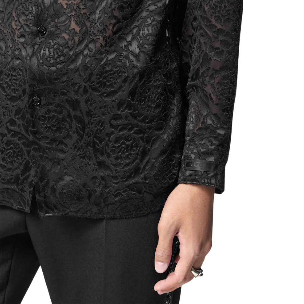 Buy VERSACE BAROCCO DEVORÉ SILK SHIRT | Krewsa South Africa