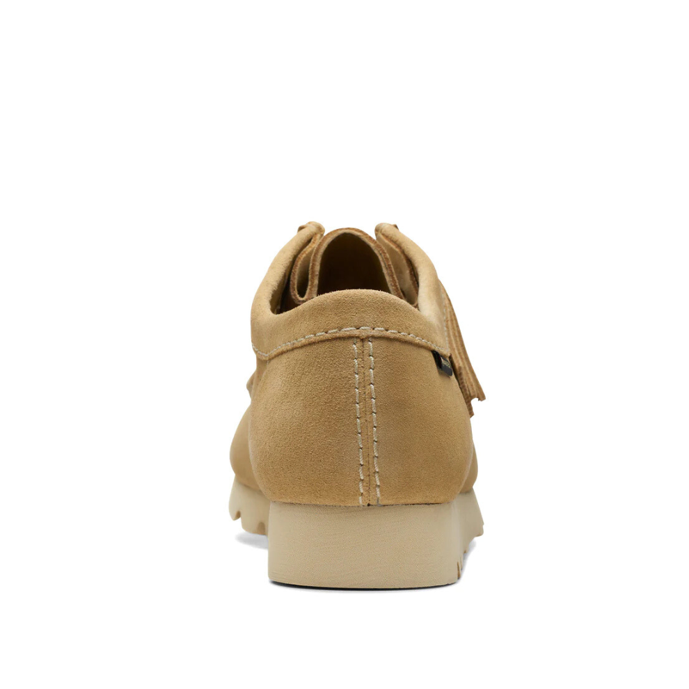 Buy Clarks Wallabee GTX derby lace-up in beige suede | Krewsa South Africa