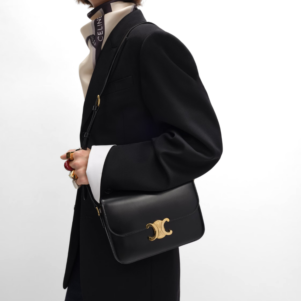 Buy CELINE CLASSIQUE TRIOMPHE BAG IN shiny calfskin | Krewsa South Africa