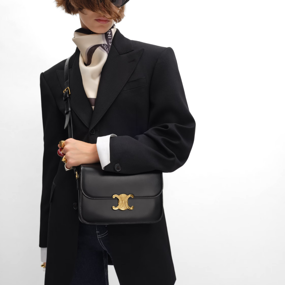 Buy CELINE CLASSIQUE TRIOMPHE BAG IN shiny calfskin | Krewsa South Africa