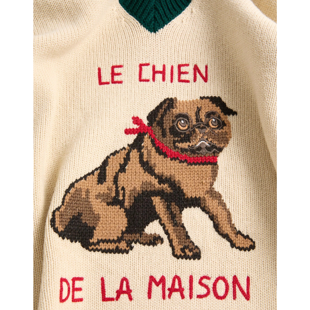Buy Valentino Le Chien De La Maison Jacquard Wool Sweater | Krewsa South Africa