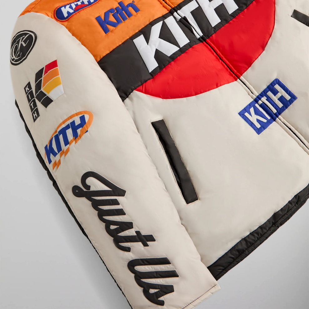 Buy Kith Full Zip Brixton Puffed Shirt Jacket 'Sandrift' | Krewsa South Africa