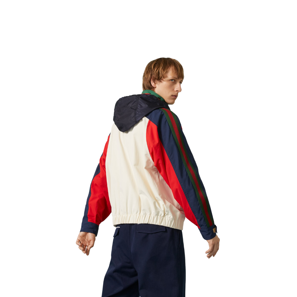 Buy GUCCI COTTON NYLON JACKET WITH PATCH | Krewsa South Africa