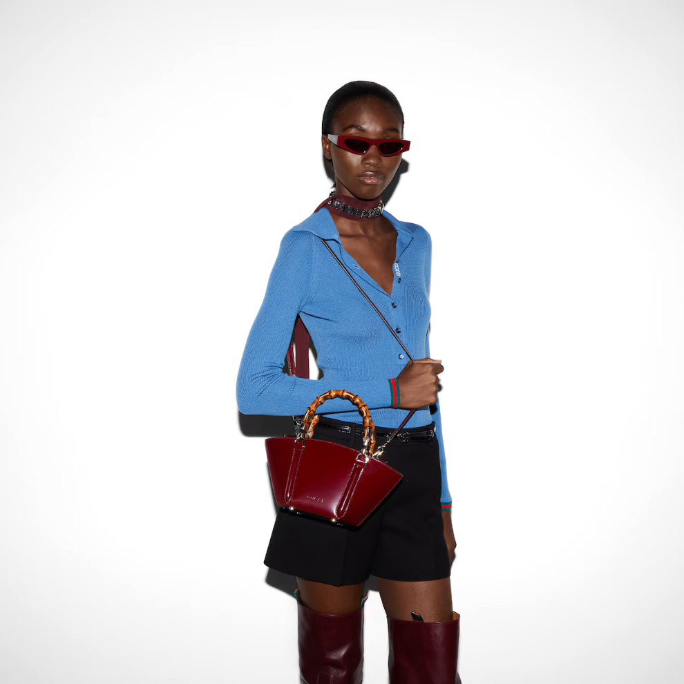 Buy Gucci Mini bamboo top handle tote bag | Krewsa South Africa