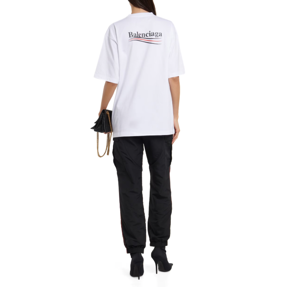 Buy BALENCIAGA Political Campaign cotton T-shirt | Krewsa South Africa