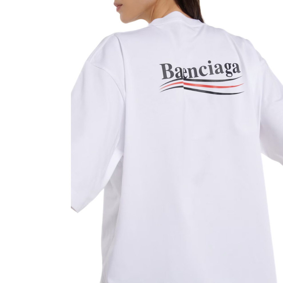 Buy BALENCIAGA Political Campaign cotton T-shirt | Krewsa South Africa
