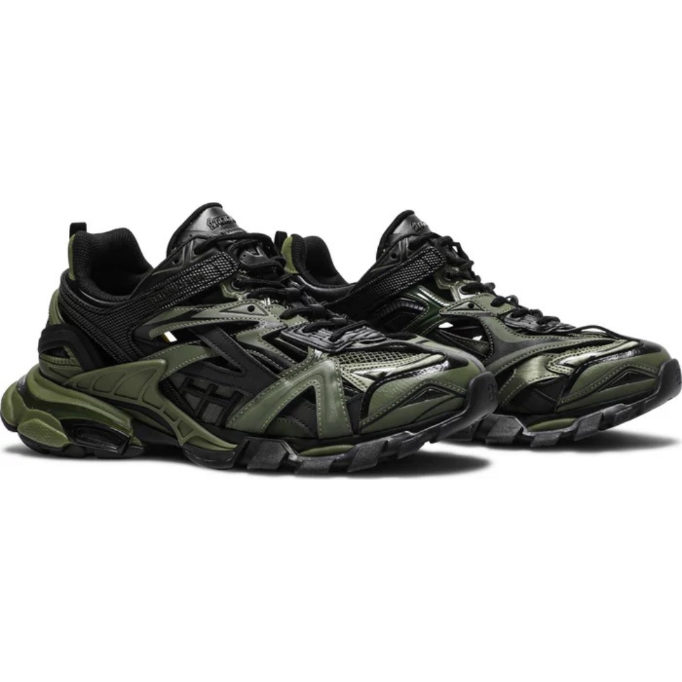Buy Balenciaga Track.2 Sneaker 'Khaki Black' | Krewsa South Africa