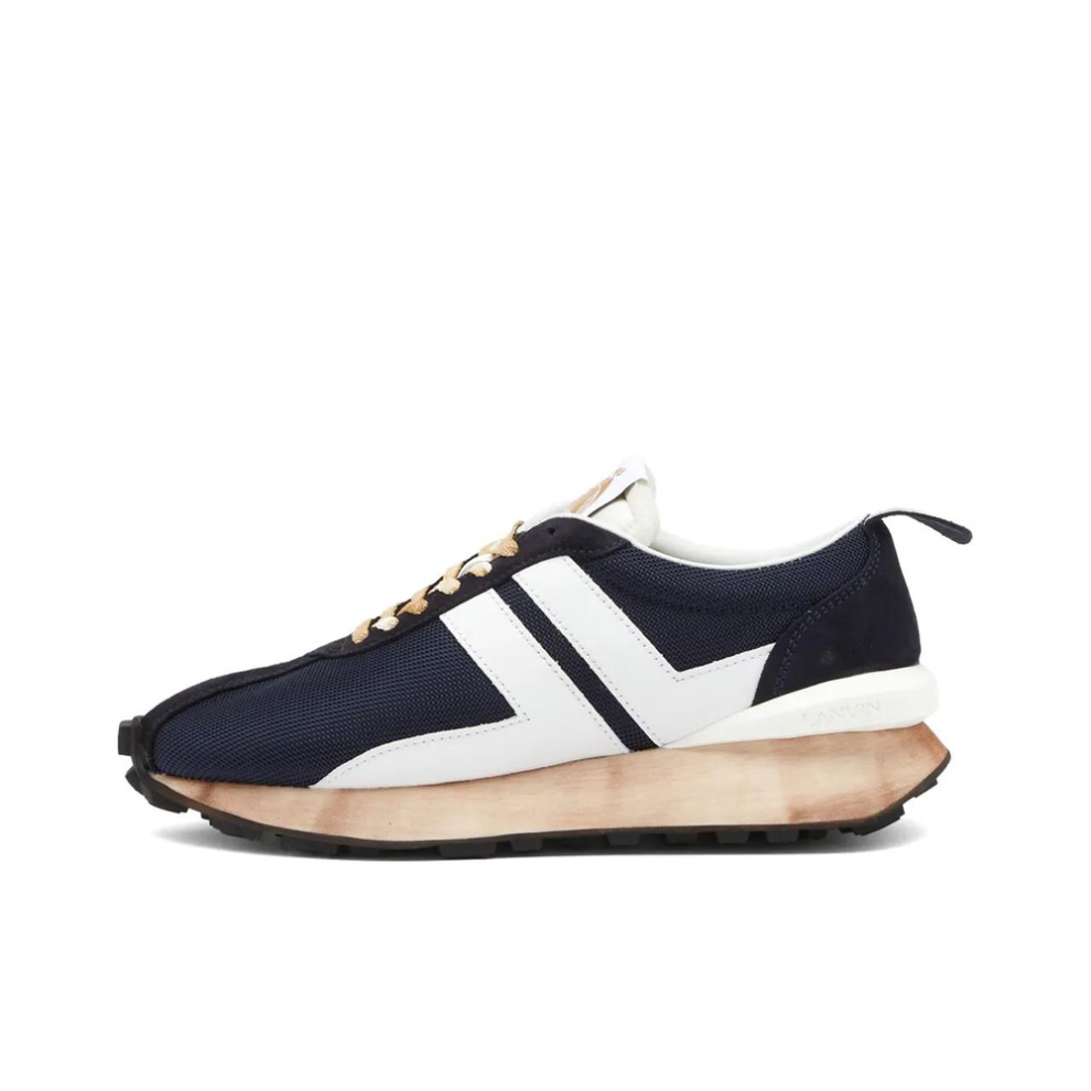 Buy LANVIN VINTAGE RUNNING SNEAKER NAVY BLUE & WHITE | Krewsa South Africa