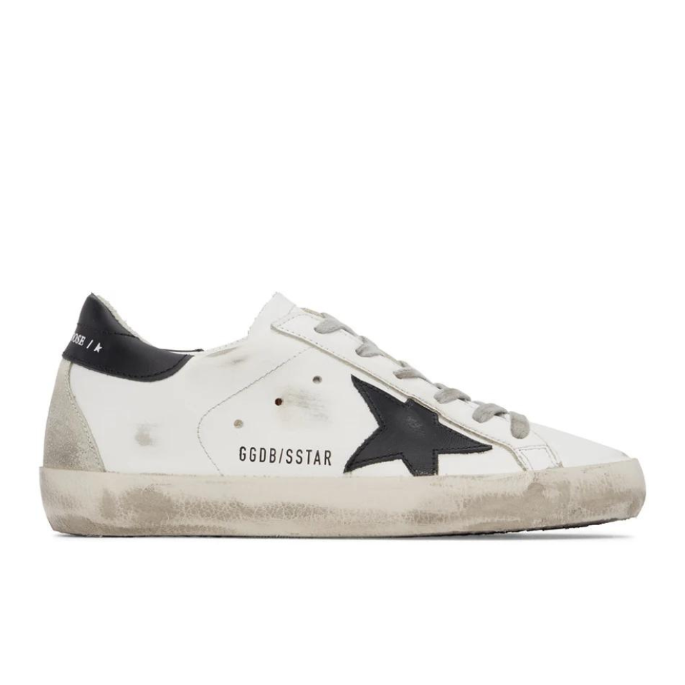 Buy GOLDEN GOOSE White & Black Super-Star Classic | Krewsa South Africa
