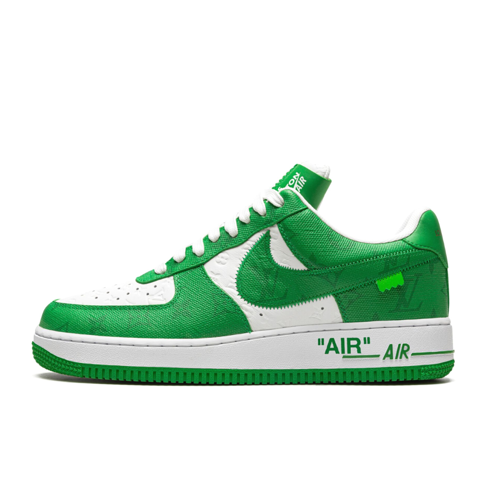 Buy LOUIS VUITTON AIR FORCE 1 LOW "Virgil Abloh - White/Green" | Krewsa South Africa
