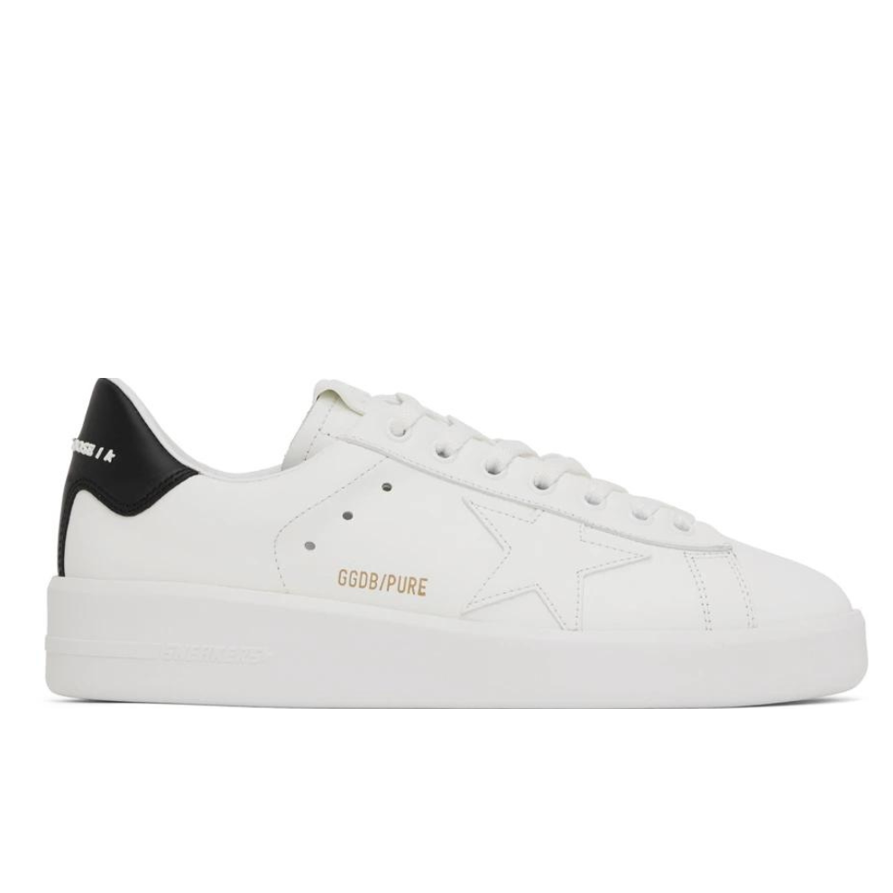Buy GOLDEN GOOSE White & Black Purestar Sneakers | Krewsa South Africa