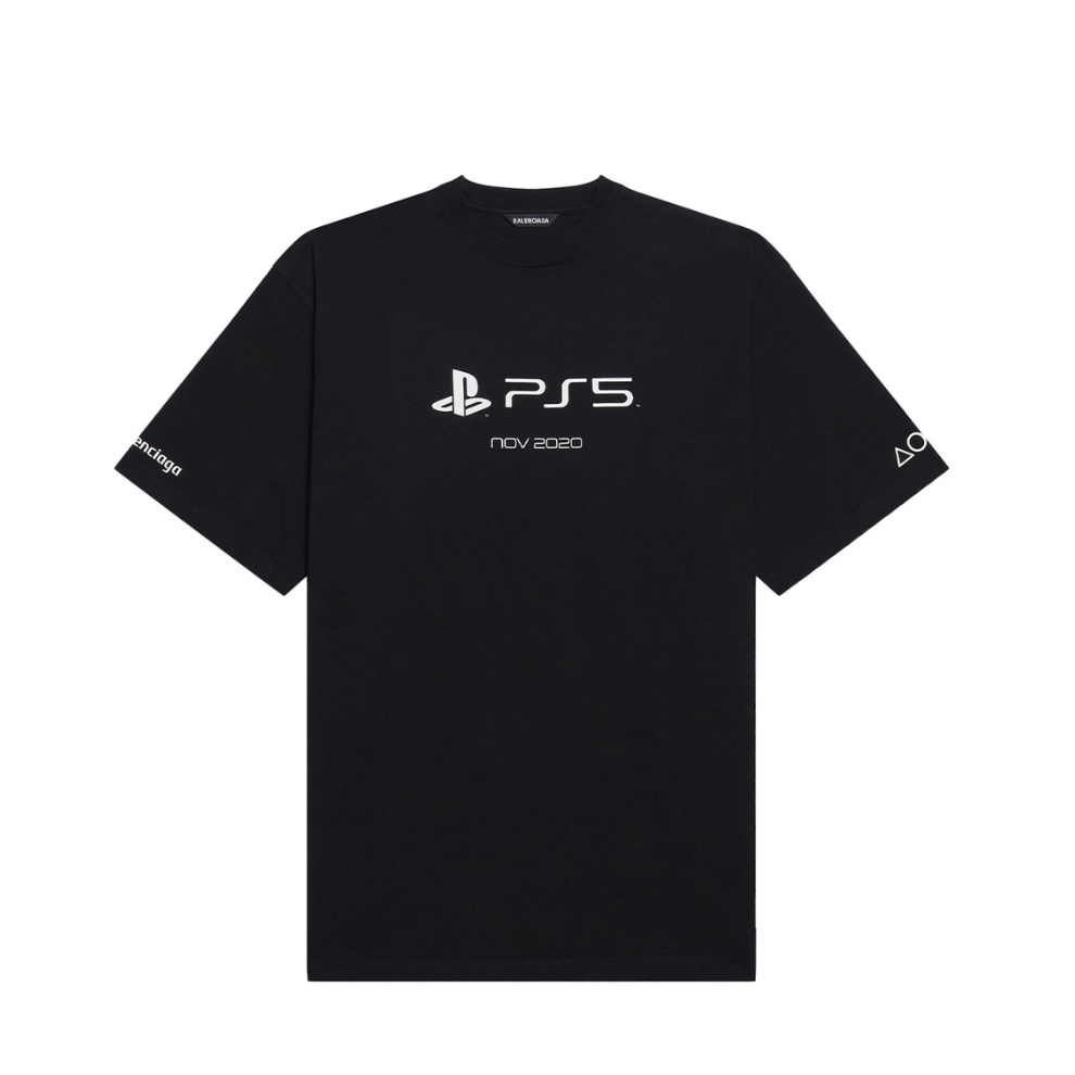 Buy Balenciaga x PlayStation Boxy T-shirt Black | Krewsa South Africa