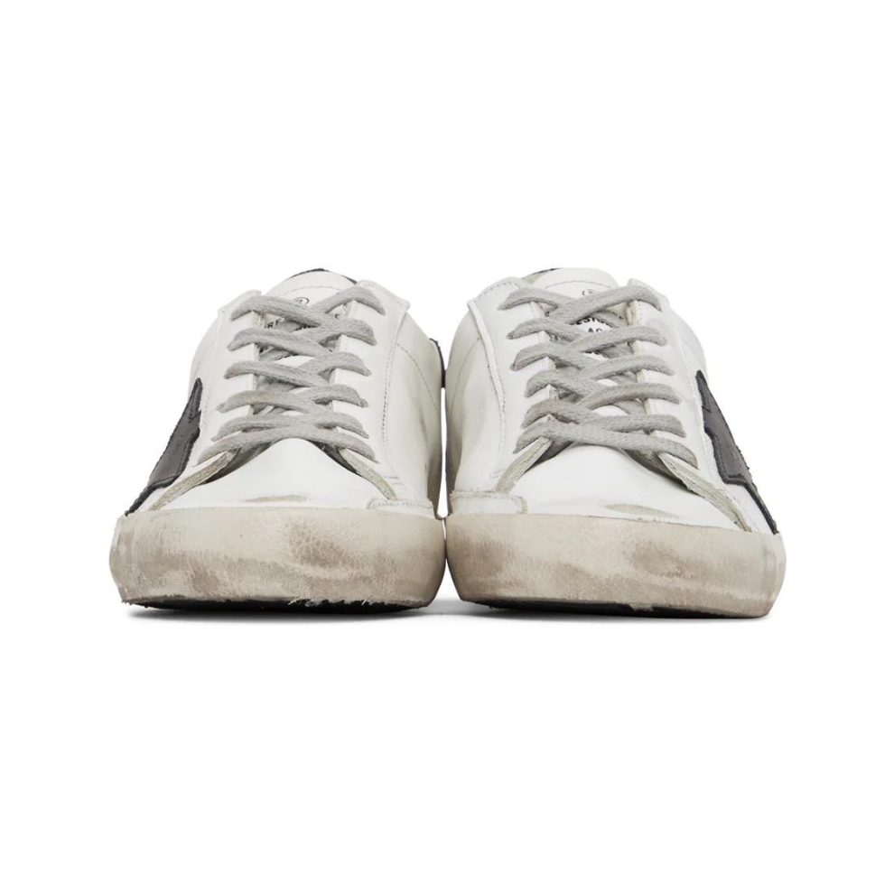 Buy GOLDEN GOOSE White & Black Super-Star Classic | Krewsa South Africa
