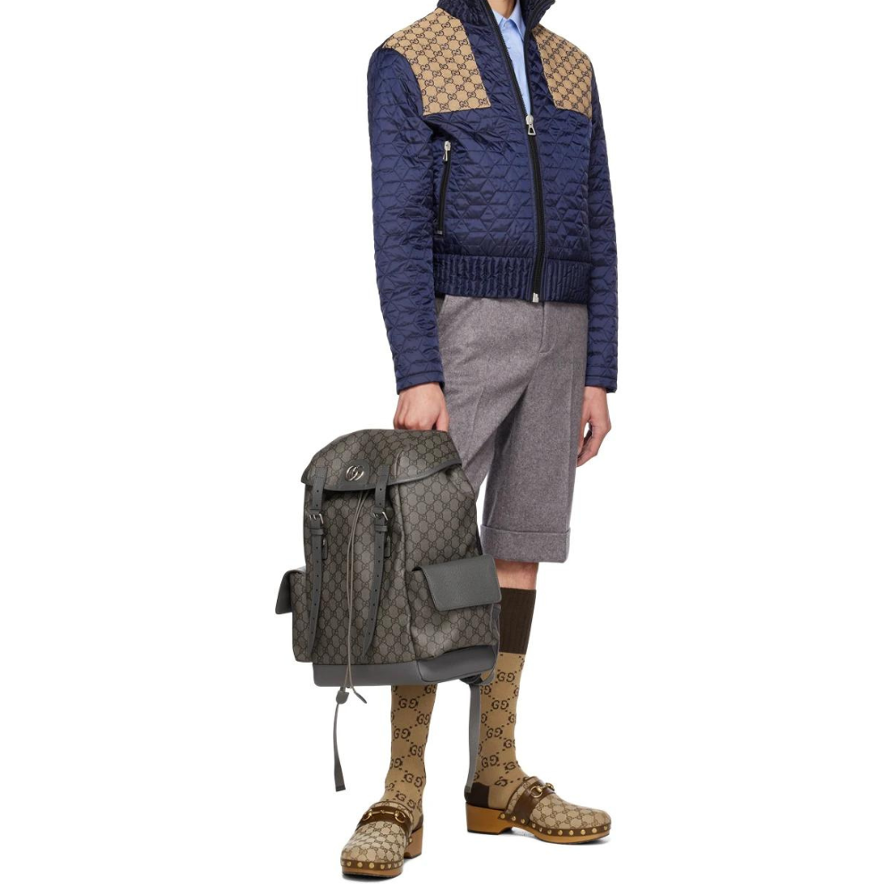 Buy GUCCI Gray Medium Ophidia Backpack | Krewsa South Africa