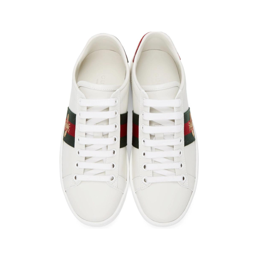 Buy GUCCI NEW ACE GRG BEE SNEAKER WHITE | Krewsa South Africa