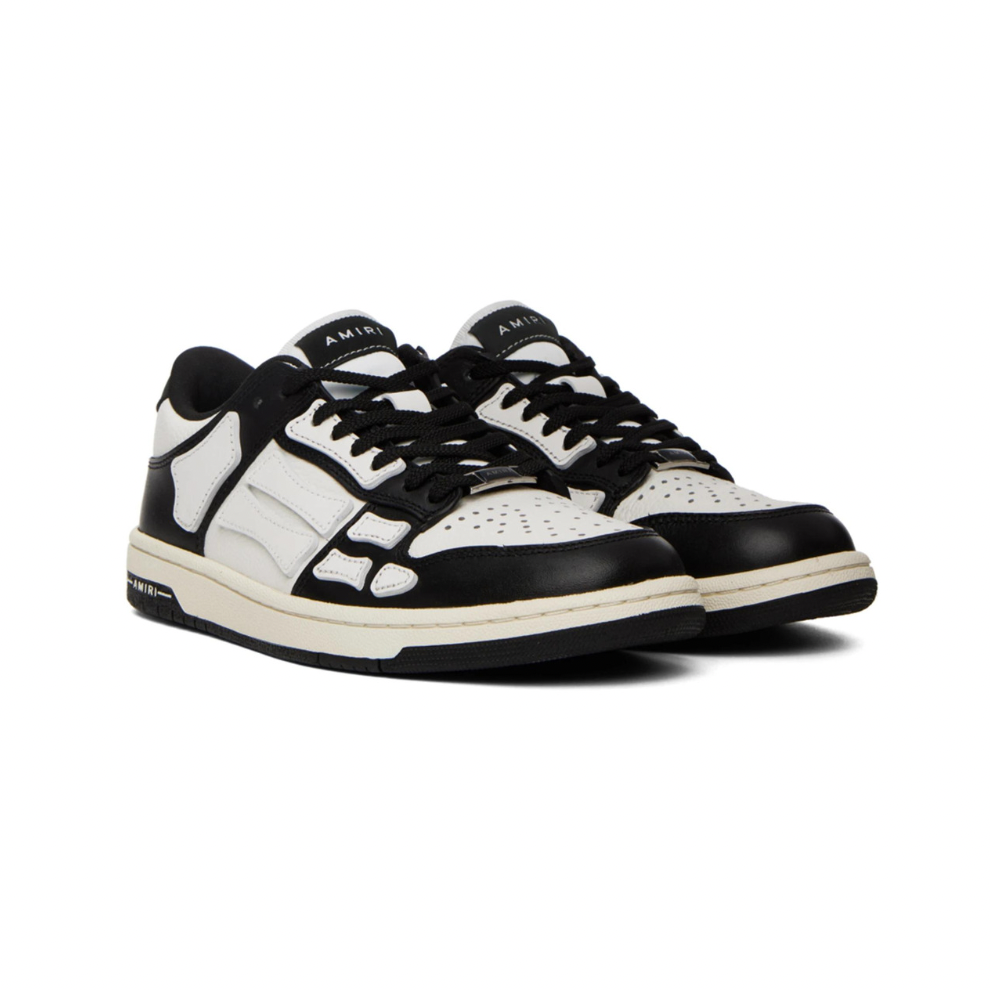 Buy AMIRI Black & White Skel Low Sneakers | Krewsa South Africa