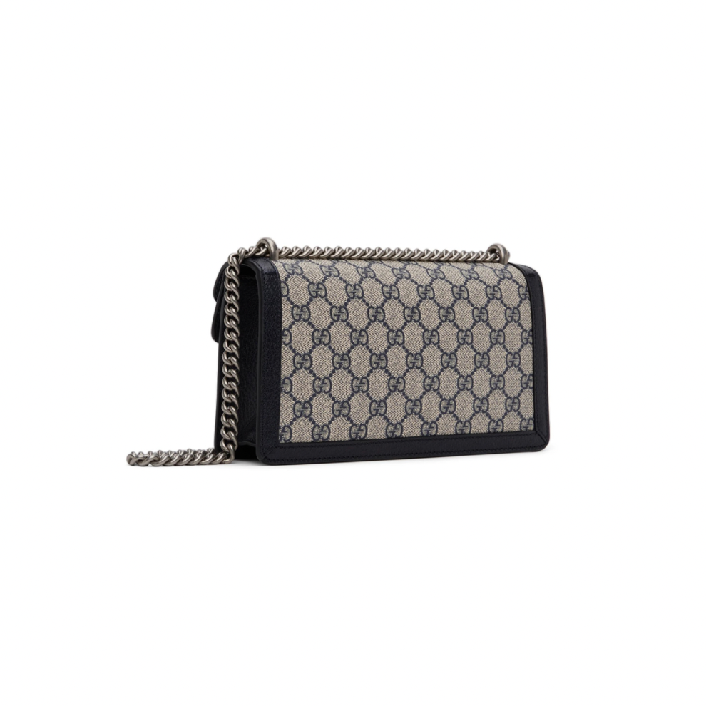 Buy GUCCI Blue & Beige Small Dionysus GG Supreme Shoulder Bag | Krewsa South Africa