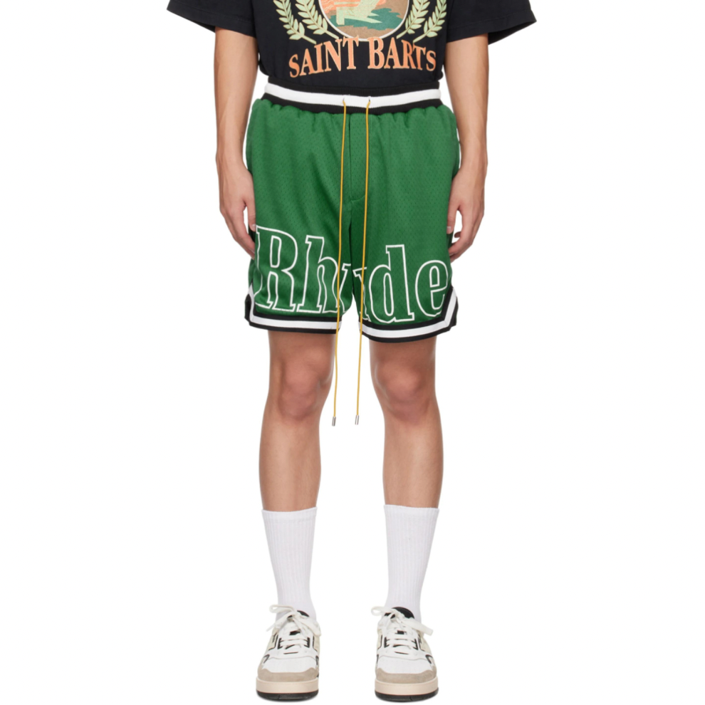 Buy RHUDE Green Court Shorts | Krewsa South Africa