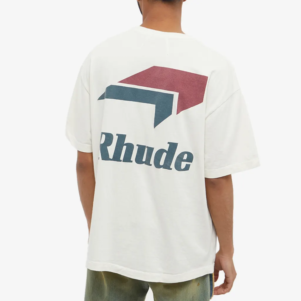 Buy RHUDE LOGO TEE VINTAGE WHITE | Krewsa South Africa