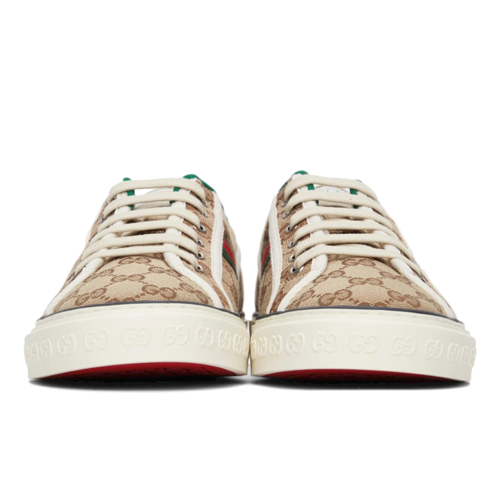 Buy GUCCI Beige GG 'Gucci Tennis 1977' Sneakers | Krewsa South Africa