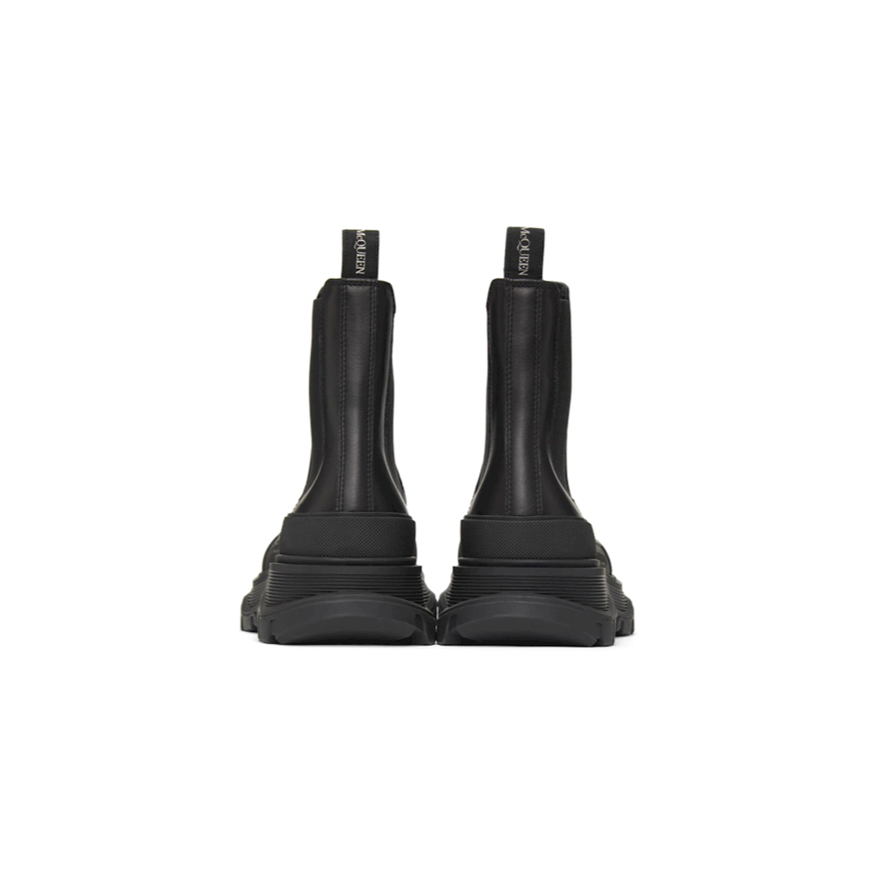 Buy ALEXANDER MCQUEEN Black Tread Slick Chelsea Boots | Krewsa South Africa