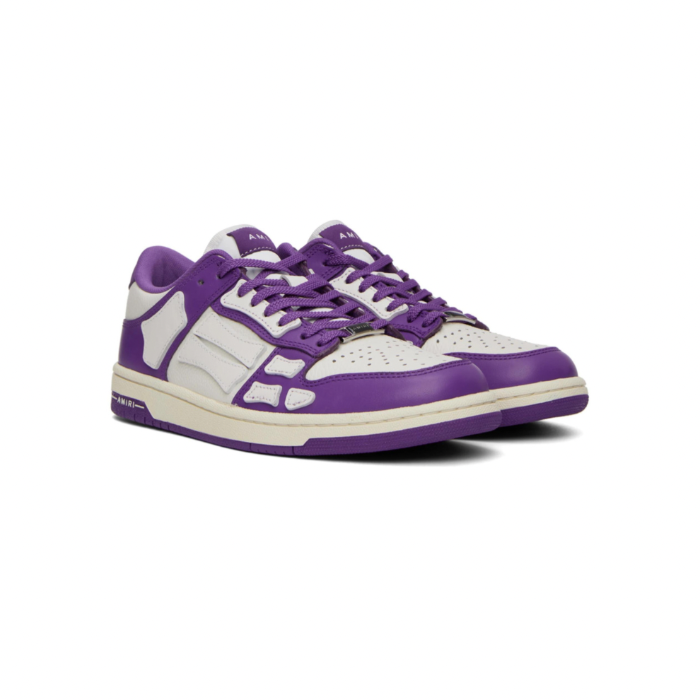Buy AMIRI Purple & White Skel Low Sneakers | Krewsa South Africa