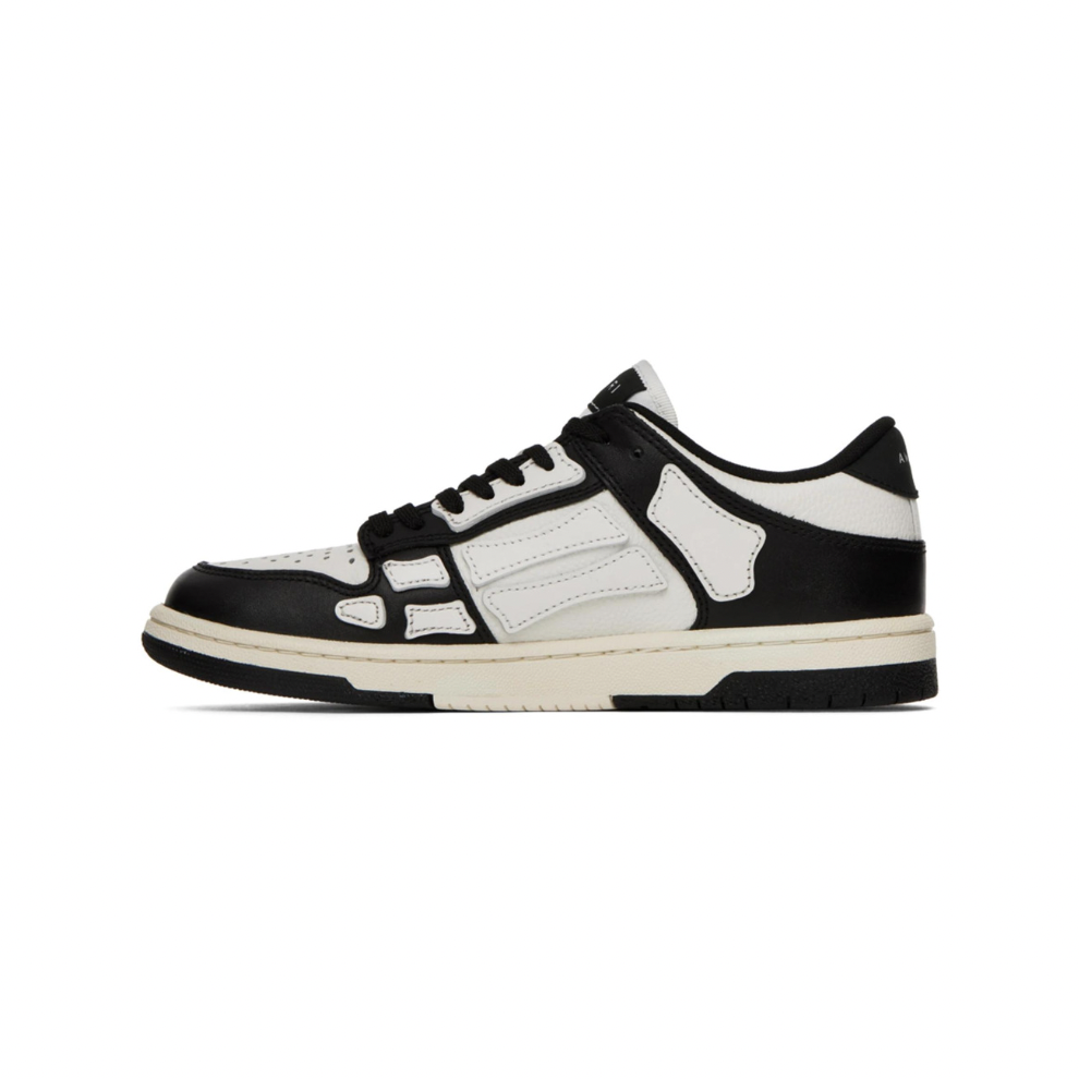Buy AMIRI Black & White Skel Low Sneakers | Krewsa South Africa