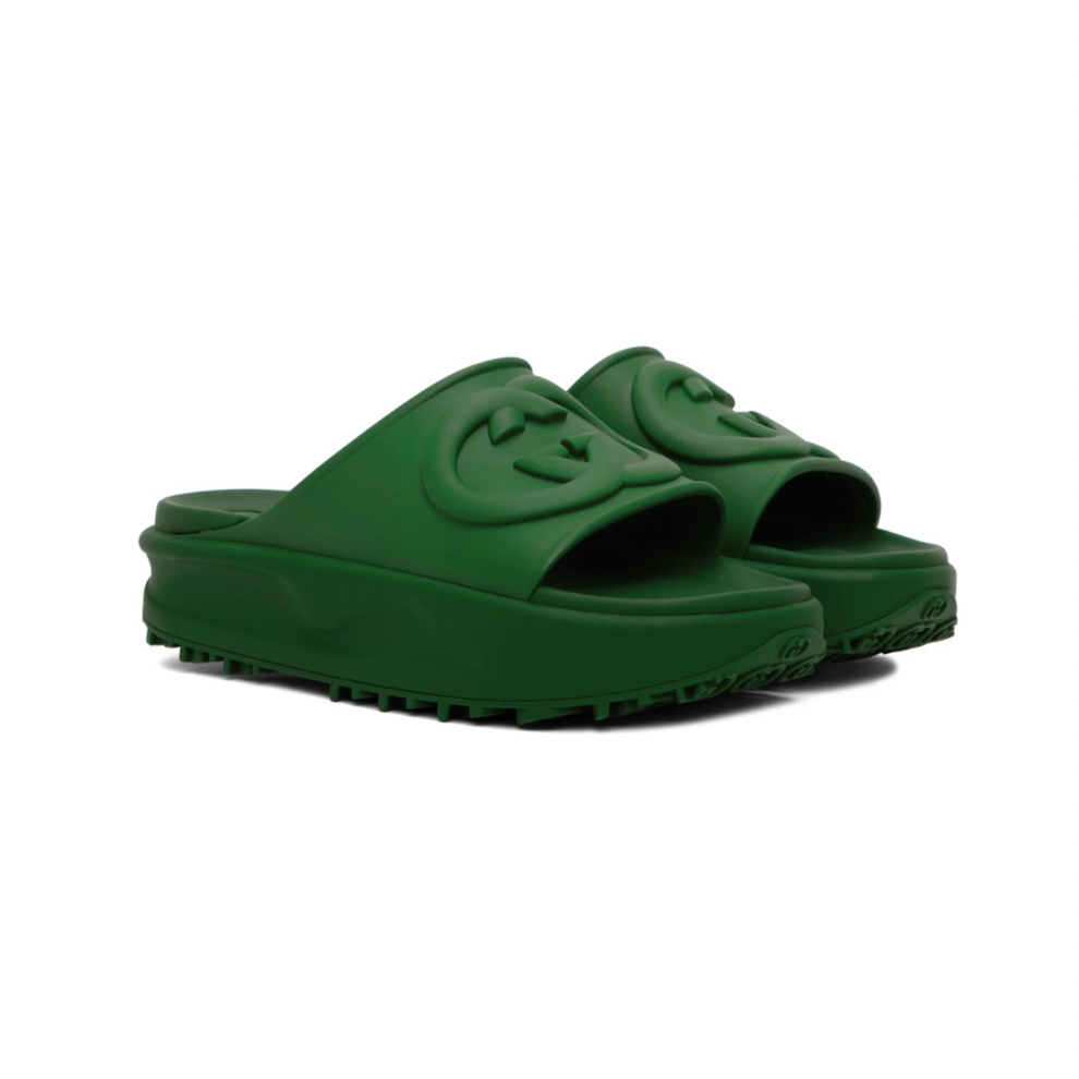 Buy GUCCI Green Interlocking G Slides | Krewsa South Africa