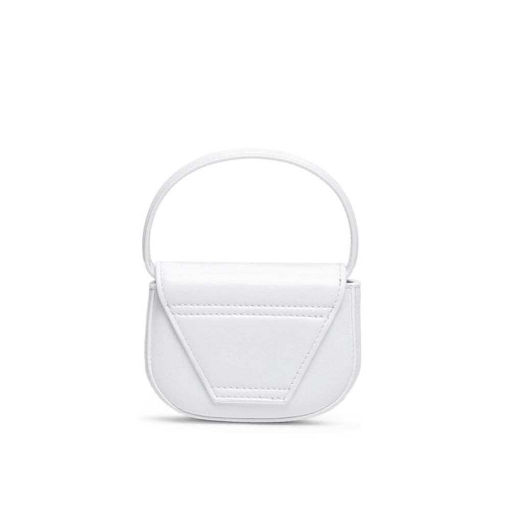 Buy Diesel 1DR XS Mini Bag with D Plaque White | Krewsa South Africa
