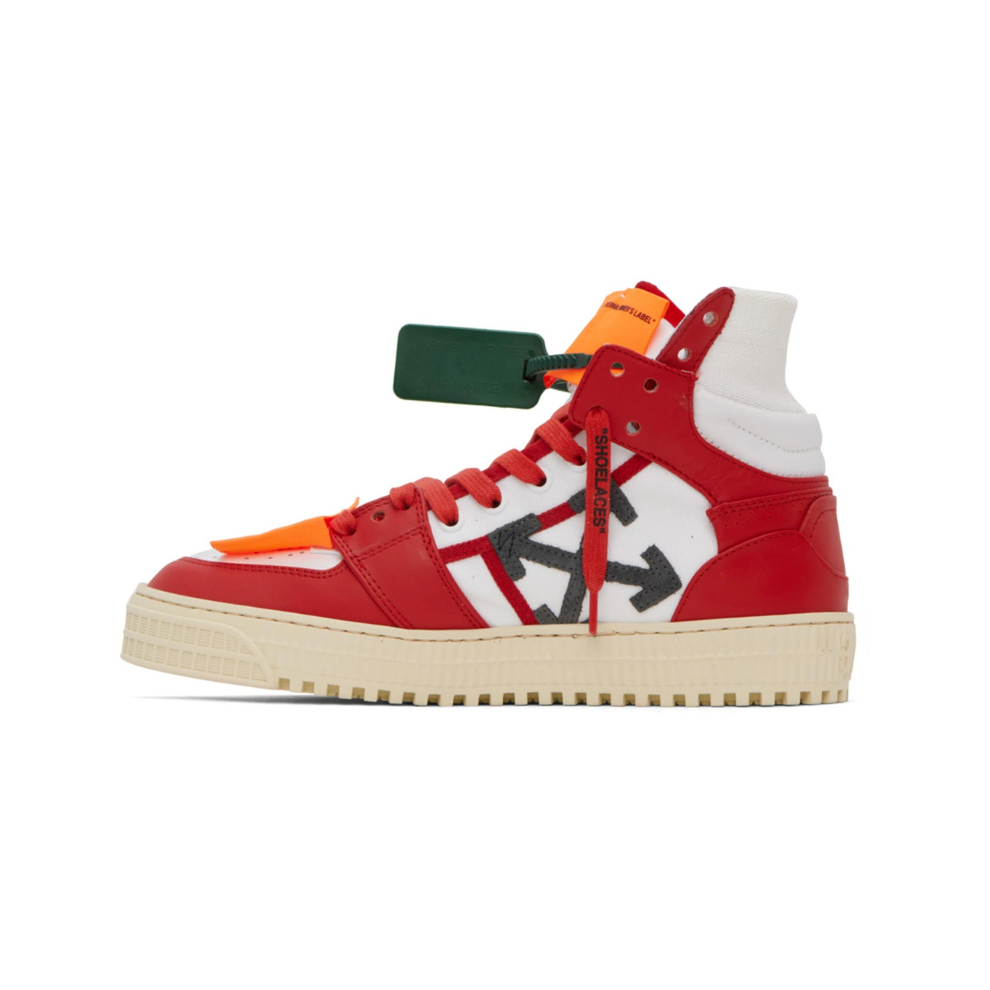 Buy OFF-WHITE Red & White 3.0 Off Court Sneakers | Krewsa South Africa