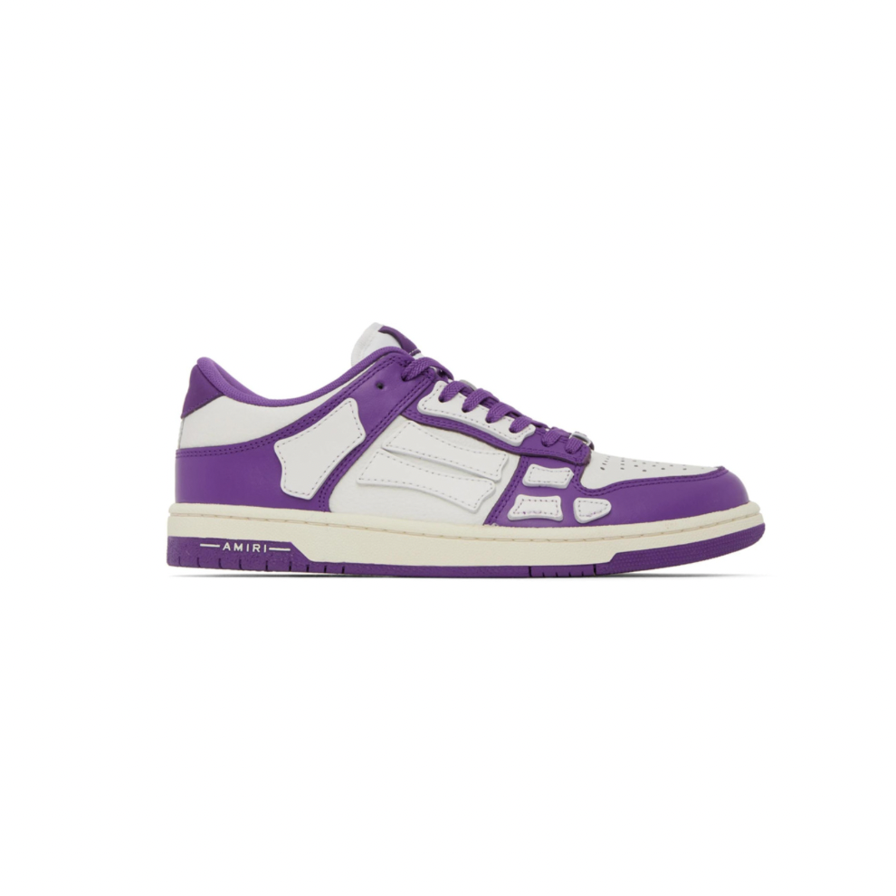 Buy AMIRI Purple & White Skel Low Sneakers | Krewsa South Africa