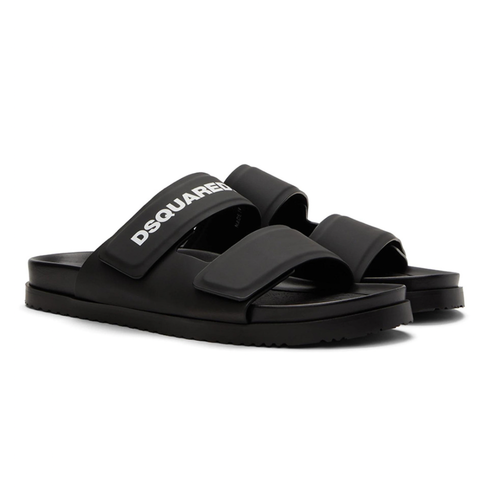 Buy DSQUARED2 Black Logo Sandals | Krewsa South Africa