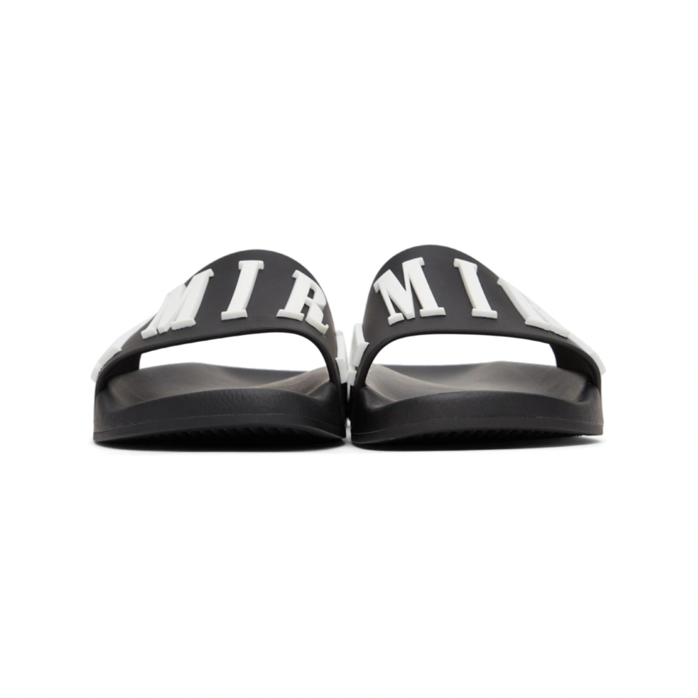 Buy AMIRI Black Logo Pool Slides | Krewsa South Africa