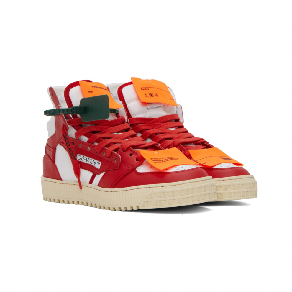 Buy OFF-WHITE Red & White 3.0 Off Court Sneakers | Krewsa South Africa