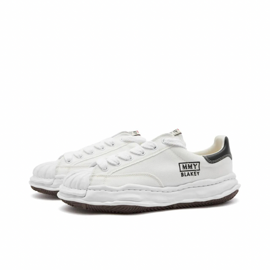 Buy MAISON MIHARA YASUHIRO BLAKEY LOW ORIGINAL SOLE CANVAS SNEAKER WHITE | Krewsa South Africa