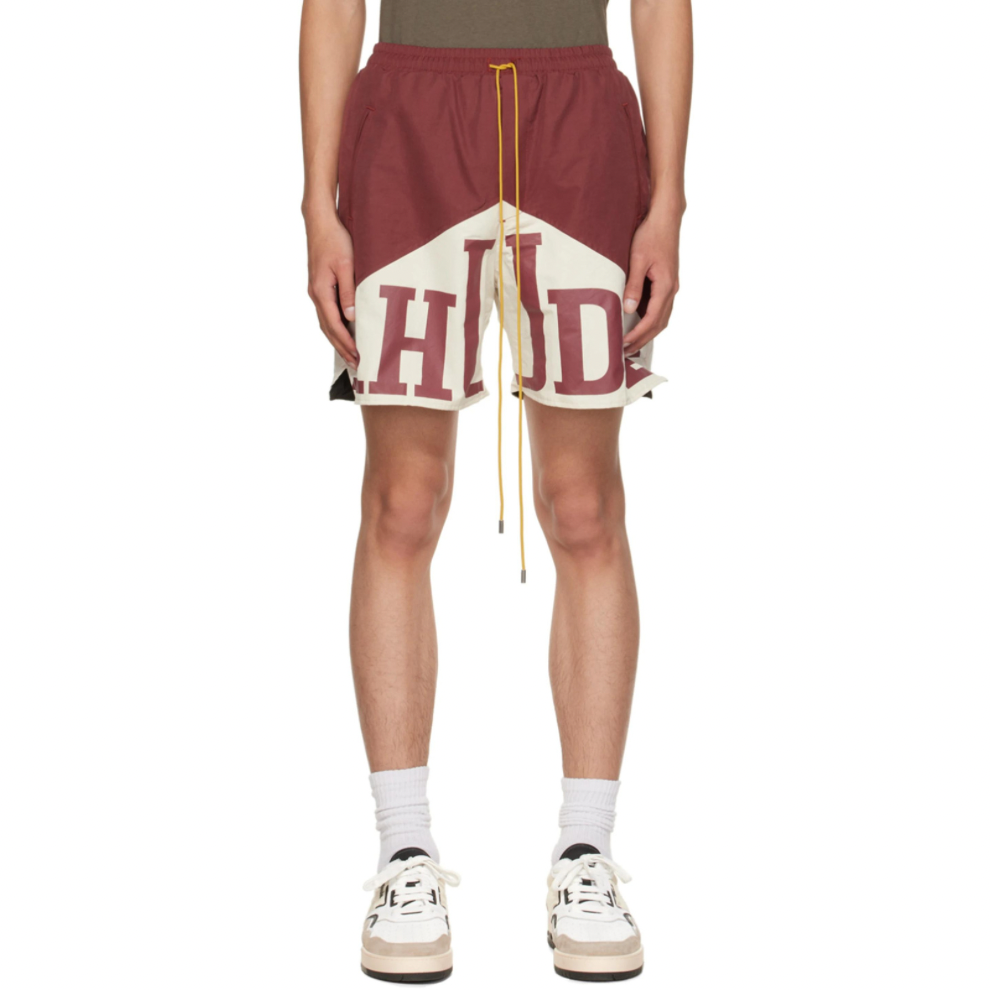 Buy RHUDE Burgundy Yachting Shorts | Krewsa South Africa