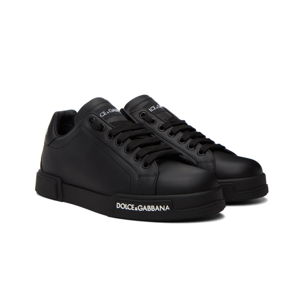Buy DOLCE & GABBANA Black Portofino Sneakers | Krewsa South Africa