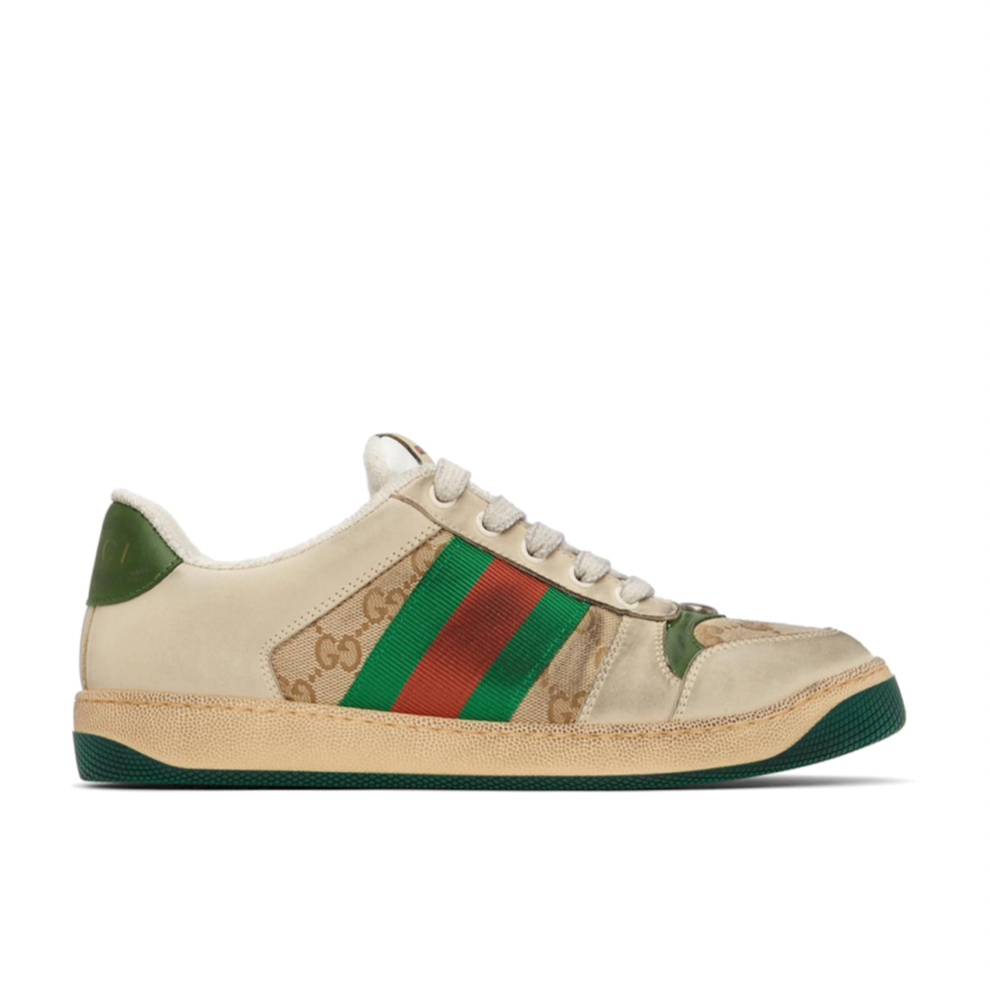 Buy GUCCI Beige Screener GG Sneakers | Krewsa South Africa