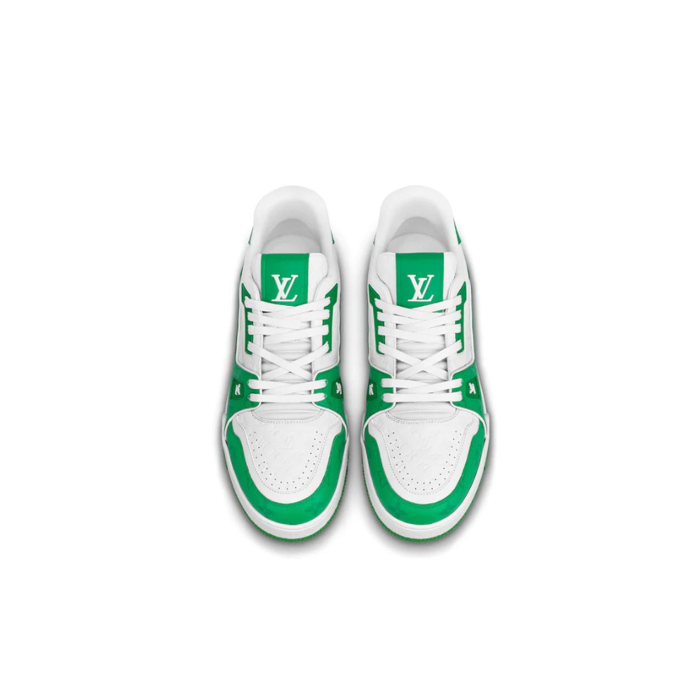 Buy LOUIS VUITTON LV TRAINER '54' WHITE GREEN SNEAKER | Krewsa South Africa