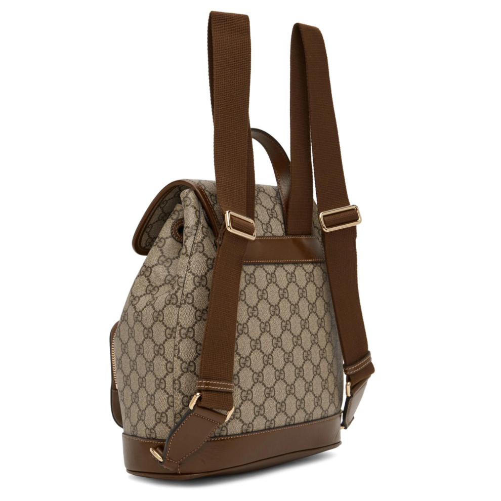 Buy GUCCI Beige & Brown GG Supreme Retro Backpack | Krewsa South Africa