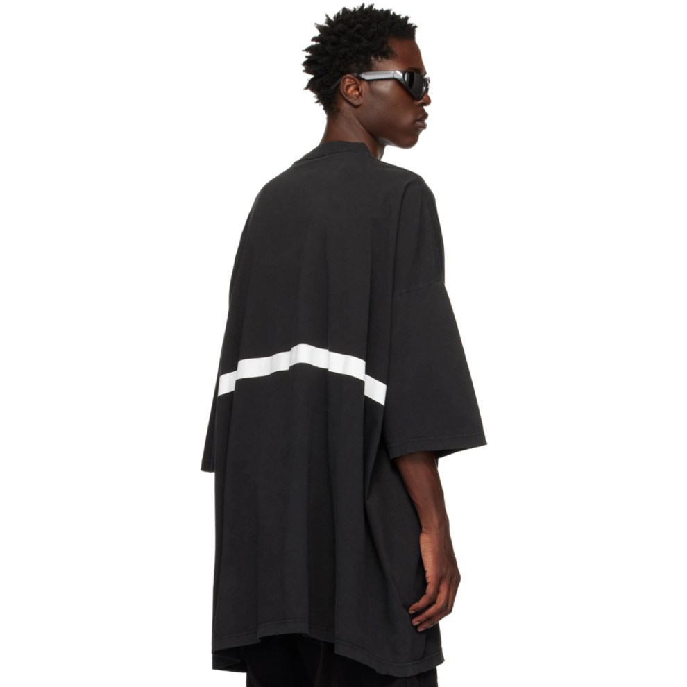 Buy BALENCIAGA Black 360 Tubular Oversized T-Shirt | Krewsa South Africa