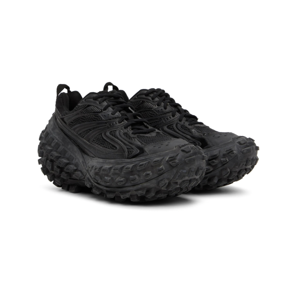 Buy BALENCIAGA Black Defender Sneakers | Krewsa South Africa